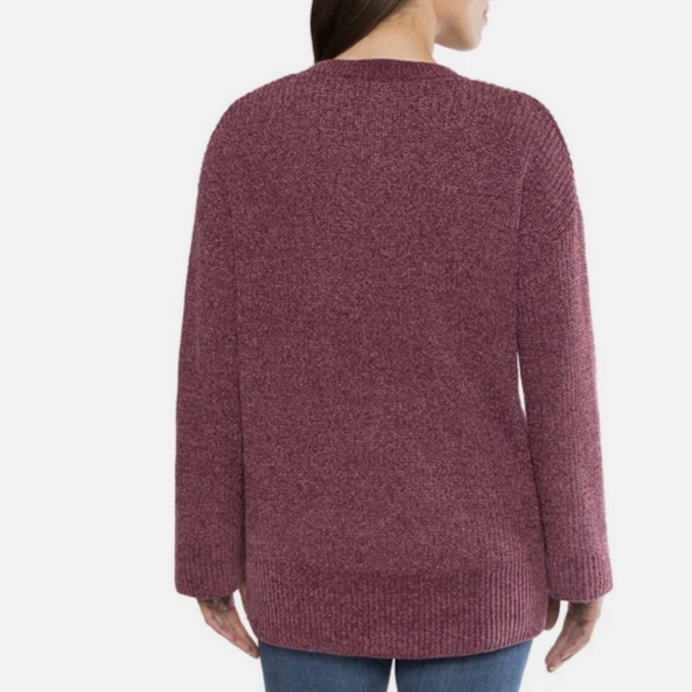 NWT Matty M Women's Plum Crew Neck Sweater - Picture 3 of 3